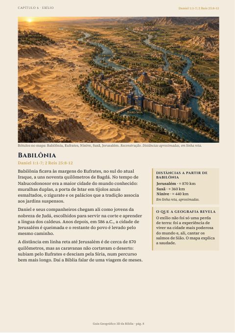 Babilônia · Daniel 1:1-7; 2 Reis 25:8-12